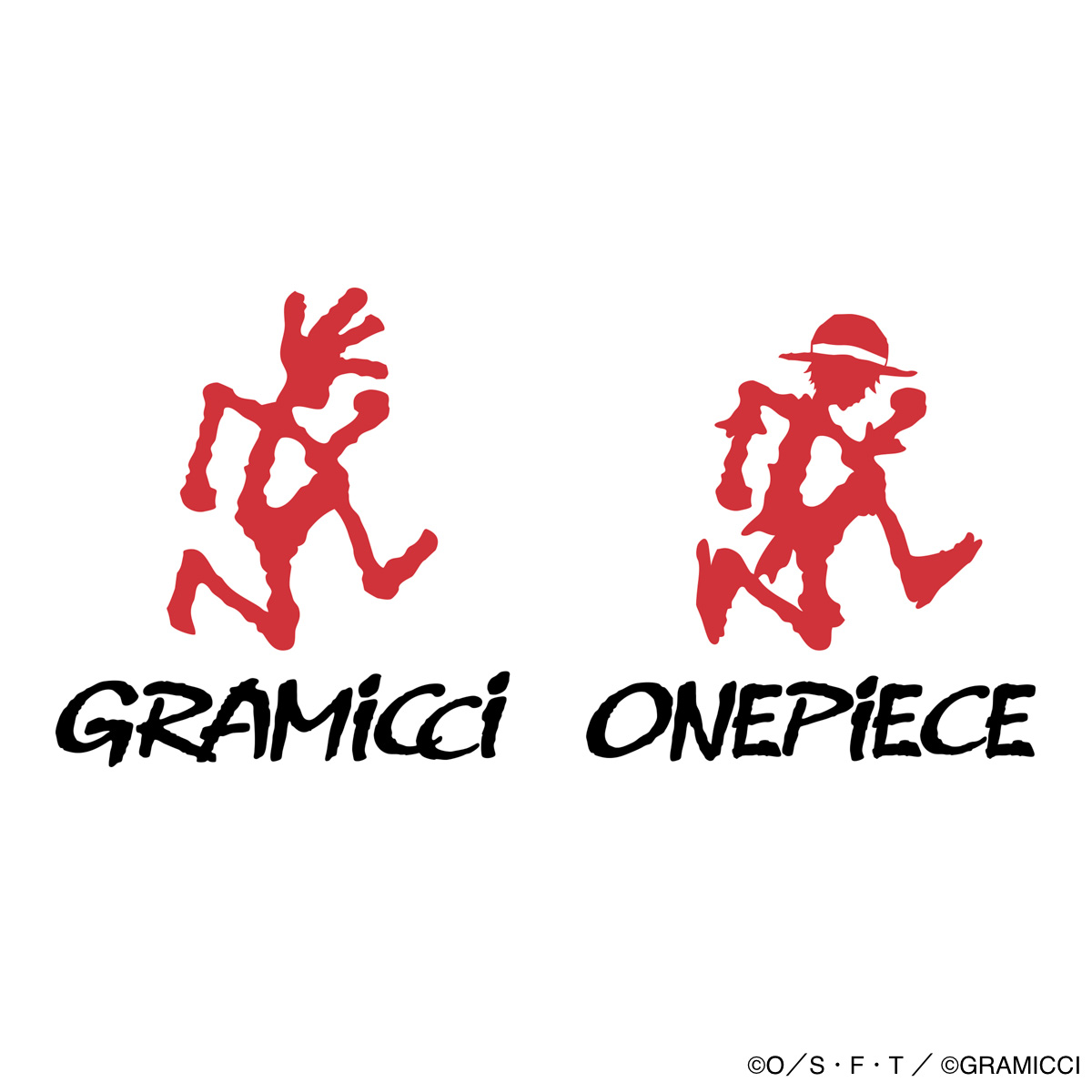 HKDSTOY GRAMICCI x ONE PIECE [Luffy ‘Running man’] Black/Olive