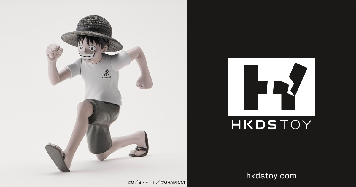 HKDSTOY GRAMICCI x ONE PIECE [Luffy 'Running man'] Mono (HKDSTOY