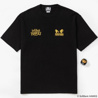 ゴッコ堂 – 福岡ソフトバンクホークス 気合田くんTシャツ＋気合だるまくんセット – HKDSTOY限定