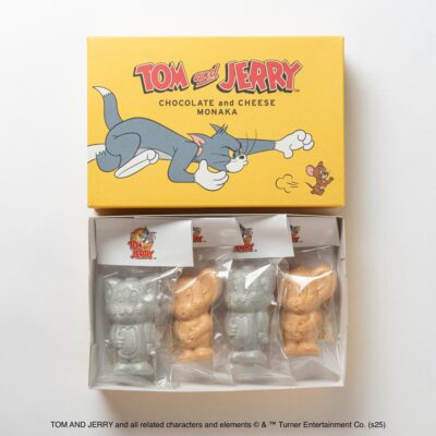 HKDSTOY「トムとジェリー モナカ チョコレート＆チーズ味」4個入（ひつじや謹製）