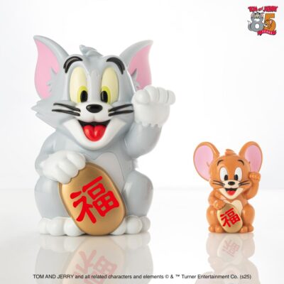 HKDSTOY×ゴッコ堂 トムとジェリー OMAMORIソフビ [トム・ジェリー2体セット] 通常版